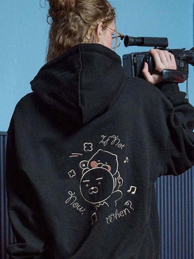 CPGN Kakao Friends When Hood Zip up Black - CPGN STUDIO - BALAAN 2