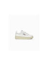 Medalist Leather Low Top Sneakers White - AUTRY - BALAAN 7