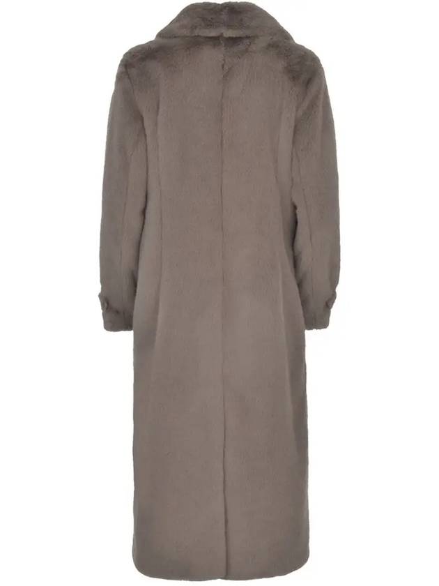 Women's Fur Coat Grey - HERNO - BALAAN 4