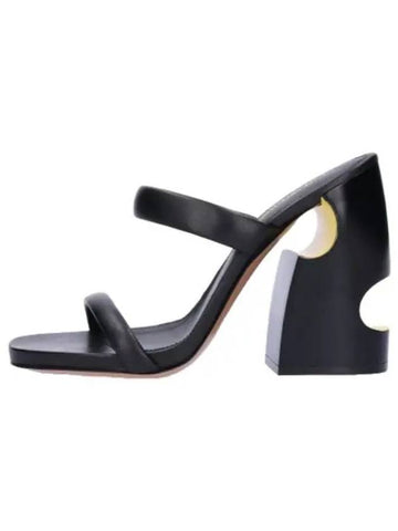 Meteor cut out sandal heel black - OFF WHITE - BALAAN 1