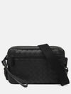 Intracciato Small Cross Bag Black - BOTTEGA VENETA - BALAAN 2