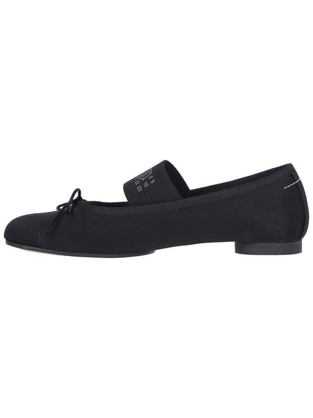 Anatomic Satin Ballerinas Flat Black - MAISON MARGIELA - BALAAN 4