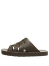 Flintston Intrecciato Matte Rubber Sandals Solid - BOTTEGA VENETA - BALAAN 2