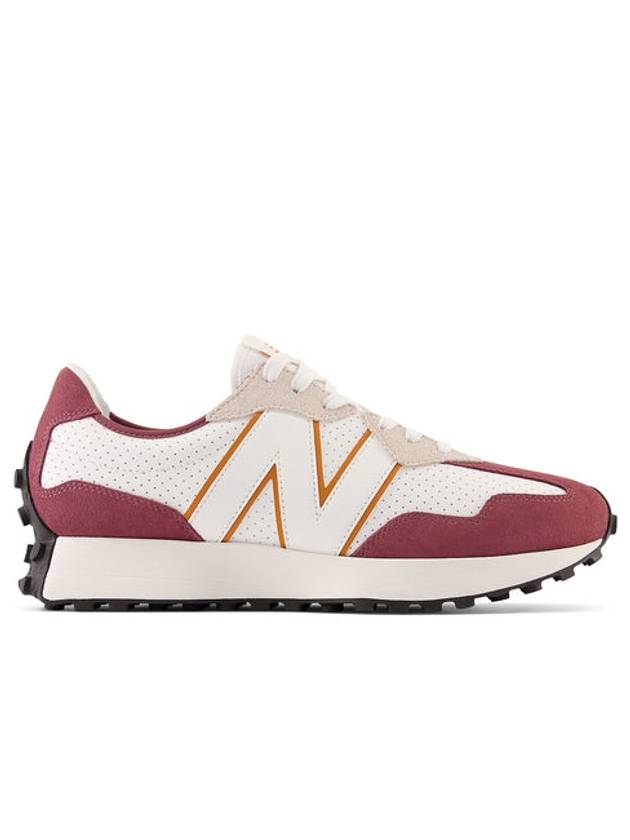 327 Low Top Sneakers Plum White - NEW BALANCE - BALAAN 5