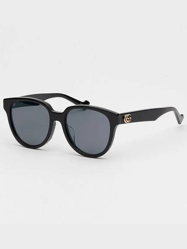 Eyewear Round Frame Sunglasses Black - GUCCI - BALAAN 4