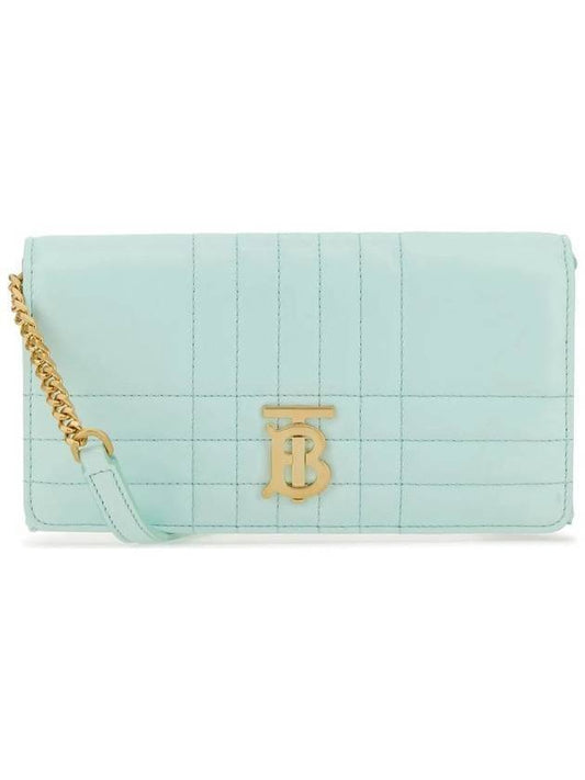 Lola Detachable Strap Bicycle Wallet Blue - BURBERRY - BALAAN 1