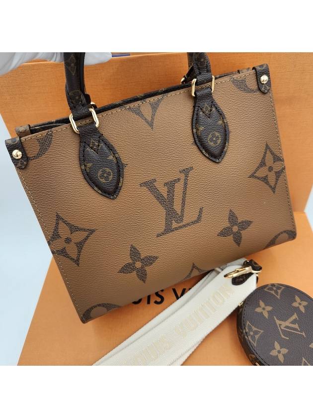 Women's OnTheGo PM Monogram Tote Bag Brown - LOUIS VUITTON - BALAAN 5