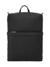 Embossed Gancini Pattern Backpack Black - SALVATORE FERRAGAMO - BALAAN 2