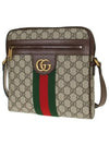 Men's Ophidia GG Small Messenger Bag Beige Ebony - GUCCI - BALAAN 3