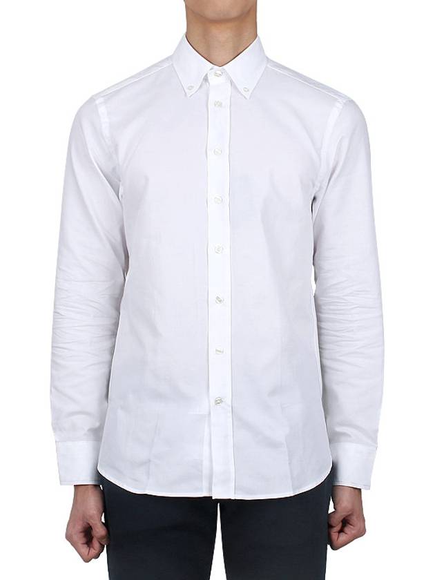 Logo Long Sleeve Shirt White - ETRO - BALAAN 2