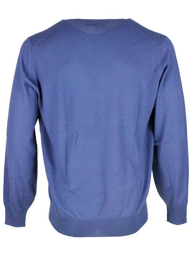 Sweater M2400162CA709 BLUE - BRUNELLO CUCINELLI - BALAAN 5