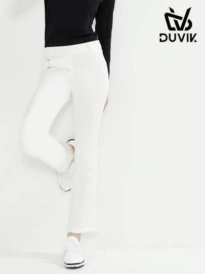 spandex back banding semi bootcut pants DC3WPT003BK - DUVIK - BALAAN 2