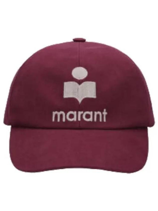 Tyrone ball cap raspberry ecru hat - ISABEL MARANT - BALAAN 1