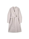 Women's Pauline White Single Coat White - MAX MARA - BALAAN 1