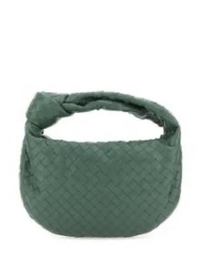 Teen Jodie Intrecciato Leather Tote Bag Green - BOTTEGA VENETA - BALAAN 2