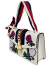 Sylvie embroidered shoulder bag 421882 - GUCCI - BALAAN 3