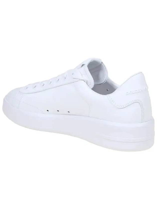 Purestar Lace-Up Low-Top Sneakers White - GOLDEN GOOSE - BALAAN 4