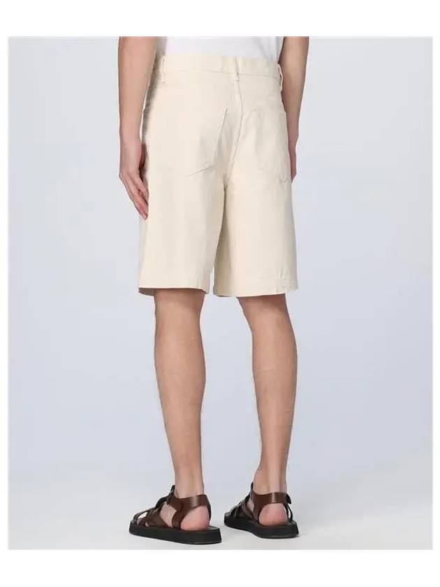 Gilberto High Waist Denim Shorts White - A.P.C. - BALAAN 5