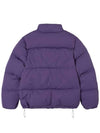 logo padded jacket 115711 PURPLE - STUSSY - BALAAN 4