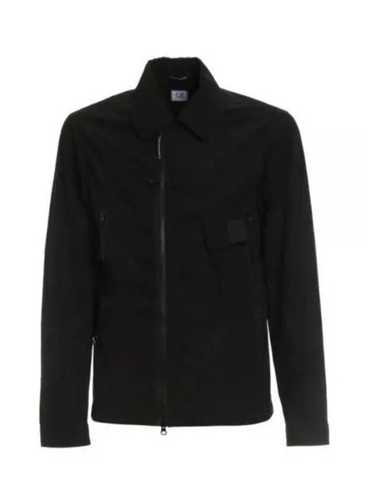 Metropolis Memri Zip-Up Jacket Black - CP COMPANY - BALAAN 2