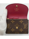 Rosalie Monogram Coin Wallet Fuchsia - LOUIS VUITTON - BALAAN 7