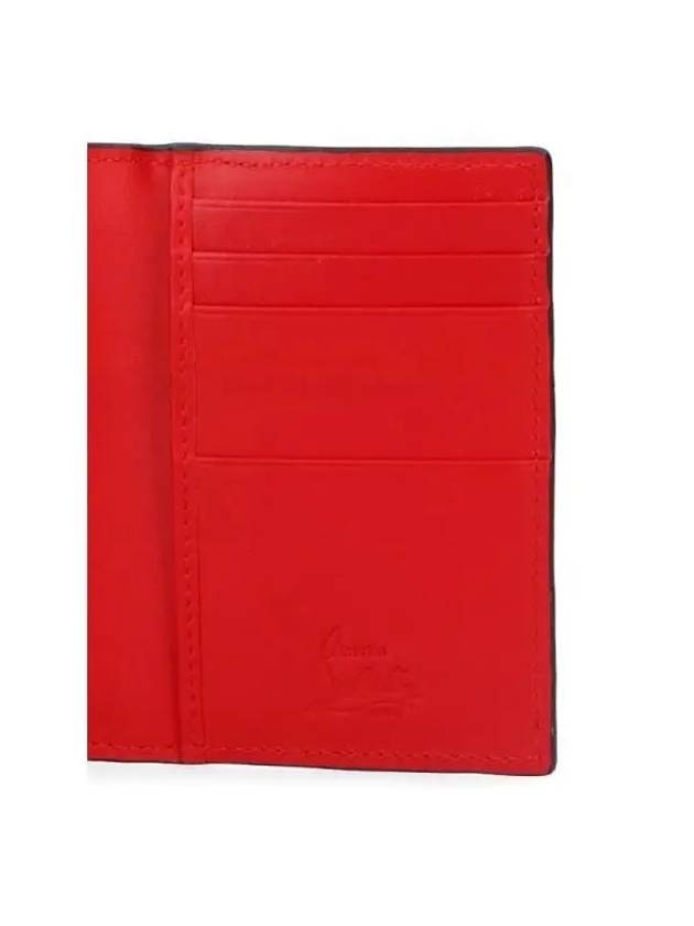 Sifnos Classic Card Wallet Black Red - CHRISTIAN LOUBOUTIN - BALAAN 5