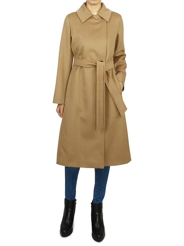 Bcollag Belted Double Coat Camel - MAX MARA - BALAAN 6