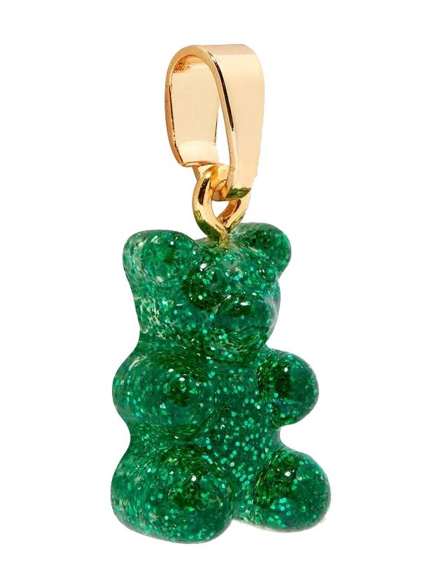 Glitter Nostalgia Bear Classic Connector Pendant Green Haze - CRYSTAL HAZE - BALAAN.