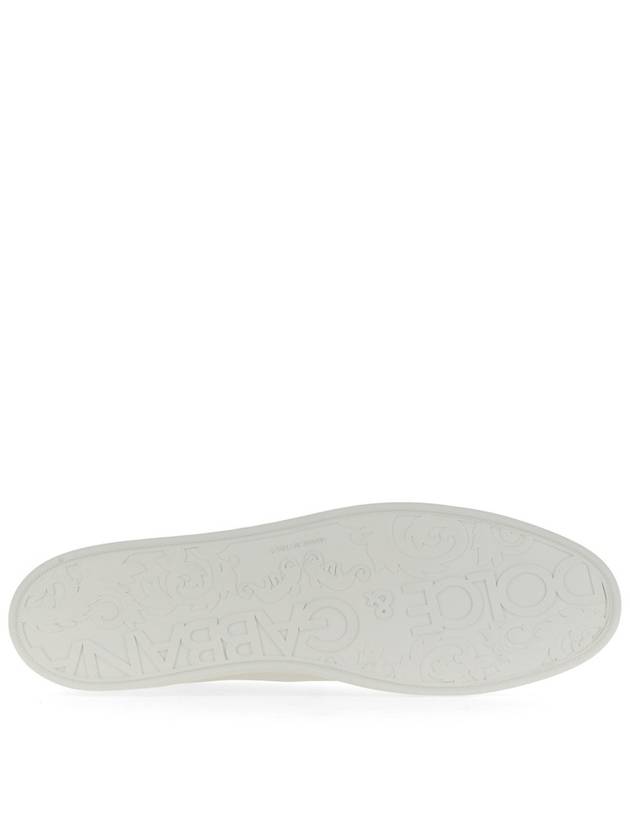 Saint Tropez Calfskin Sneakers White - DOLCE&GABBANA - BALAAN 6