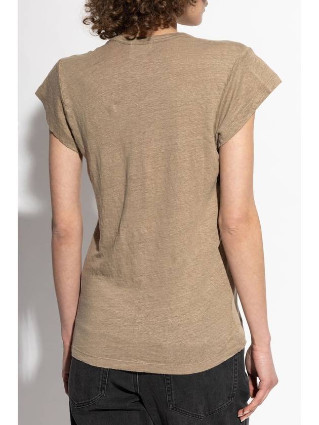 Marant Etoile Top 'Zankou', Women's, Beige - ISABEL MARANT ETOILE - BALAAN 4