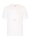 20/1 Jersey Pocket Short Sleeve T-Shirt White - CP COMPANY - BALAAN 2