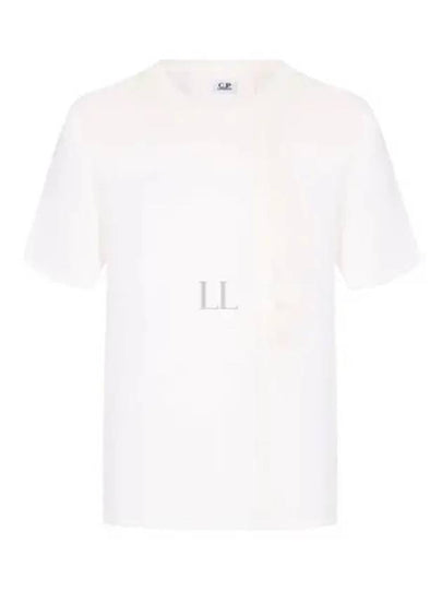 20/1 Jersey Pocket Short Sleeve T-Shirt White - CP COMPANY - BALAAN 2