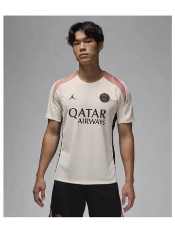 Jordan Paris Saint Germain Strike Dry Fit 3rd Top M Pale Ivory Rust Pink FQ2612 111 - NIKE - BALAAN 1