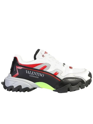 Men's Climber Sneakers White - VALENTINO - BALAAN.