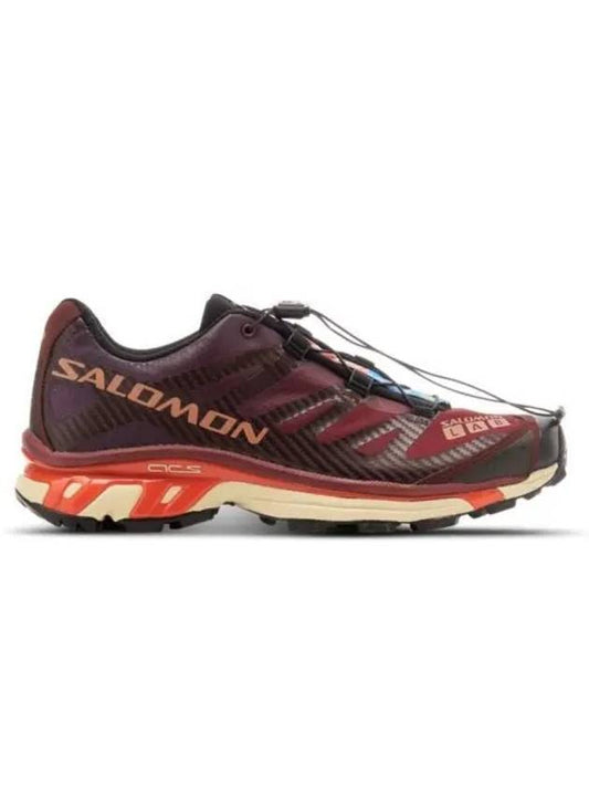 XT 4 Running Trail Low Top Sneakers Charmander Red - SALOMON - BALAAN 2