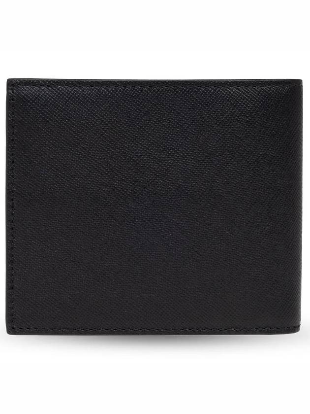 LOGO STAMP LEATHER WALLET M1A4832NMISTR - PAUL SMITH - BALAAN 4