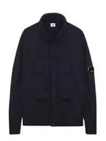 Nycra R Zip Up Jacket Navy - CP COMPANY - BALAAN 2