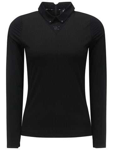 WOMEN TRIANGLE MASH BLOCK LONG T SHIRTBK - ANEWGOLF - BALAAN 1