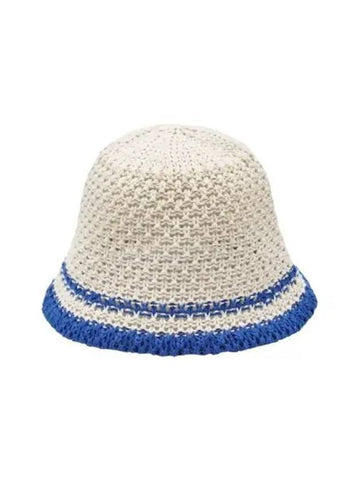 striped bucket hat blue - BENSIMON - BALAAN 1