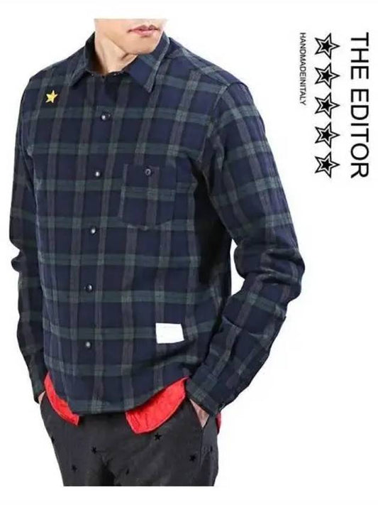 Editor check pocket shirt 1055 5380 49 270454 - THE EDITOR - BALAAN 1