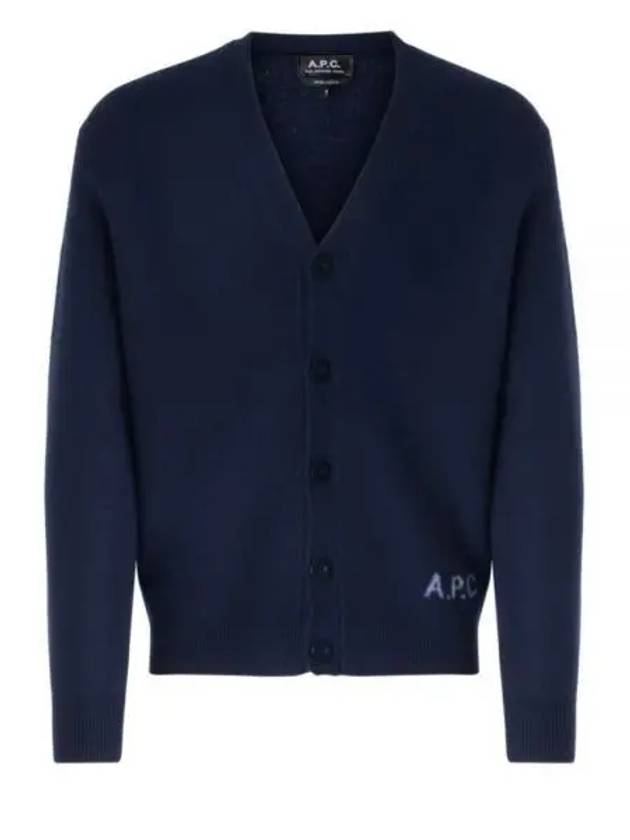 Kenny Merino Wool Cardigan Dark Navy - A.P.C. - BALAAN 2