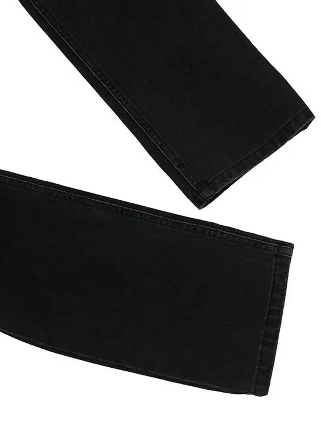 Black washed denim slim pants 1355610466001 - GIVENCHY - BALAAN 9