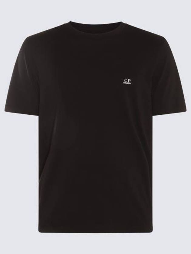 30/1 Jersey Goggle Short Sleeve T-Shirt Black - CP COMPANY - BALAAN 2