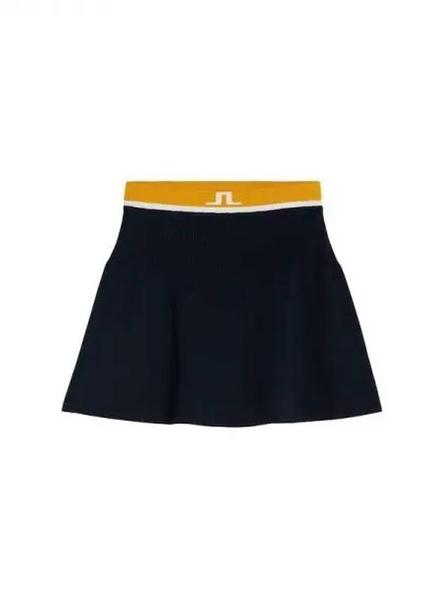 Golf Women Frida Spring Autumn Knee Skirt Navy Domestic Product GR5Y24070408850 - J.LINDEBERG - BALAAN 1