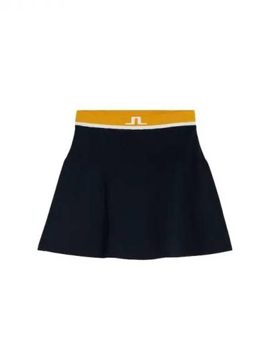 Golf Women Frida Spring Autumn Knee Skirt Navy Domestic Product GR5Y24070408850 - J.LINDEBERG - BALAAN 1