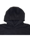 Wappen Patch Cotton Hoodie Black - STONE ISLAND - BALAAN 4