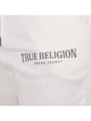 Arch Logo Off White Jogger Pants - TRUE RELIGION - BALAAN 4