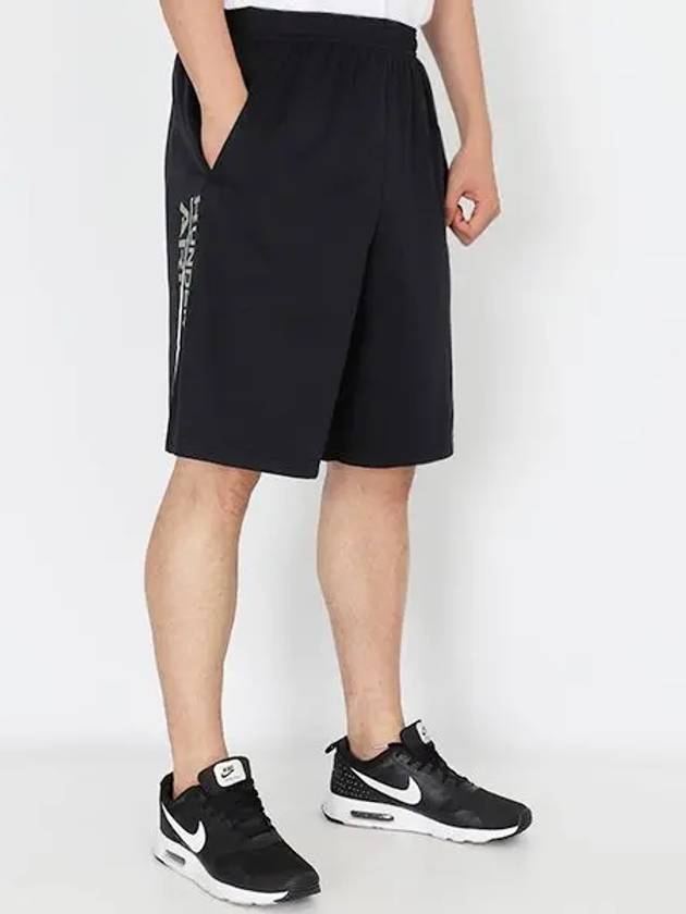 Tech Wordmark Shorts Black - UNDER ARMOUR - BALAAN 2