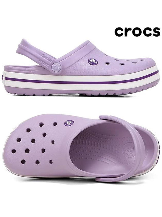 Crocband Clog Lavender Purple 11016 50Q - CROCS - BALAAN 1