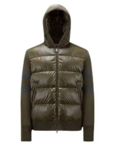 Men s hooded padded zip up cardigan 9B00017 M1131 891 - MONCLER - BALAAN 1